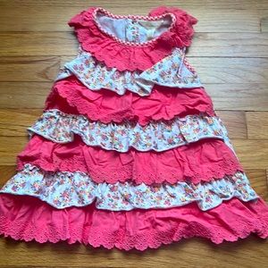 Matilda jane sleeveless ruffled shirt